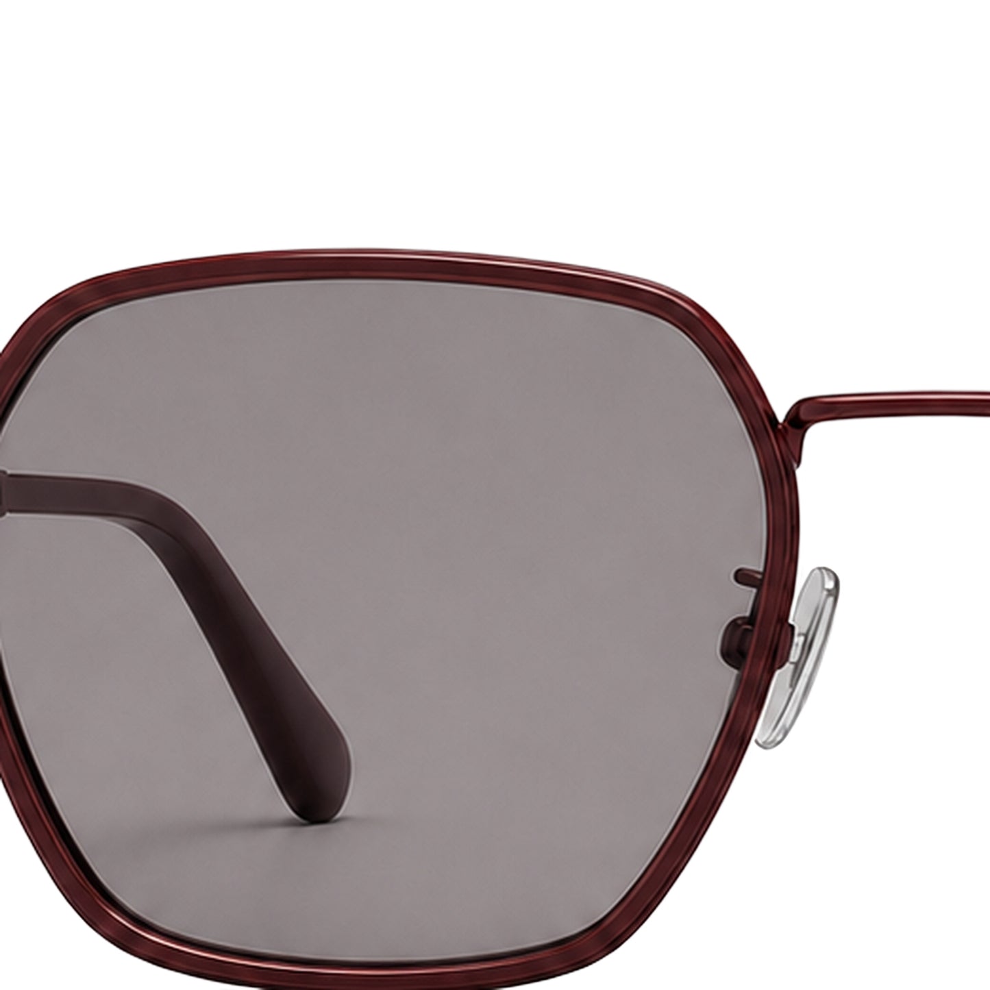 MCS Octagon — Oxblood Rose — detail