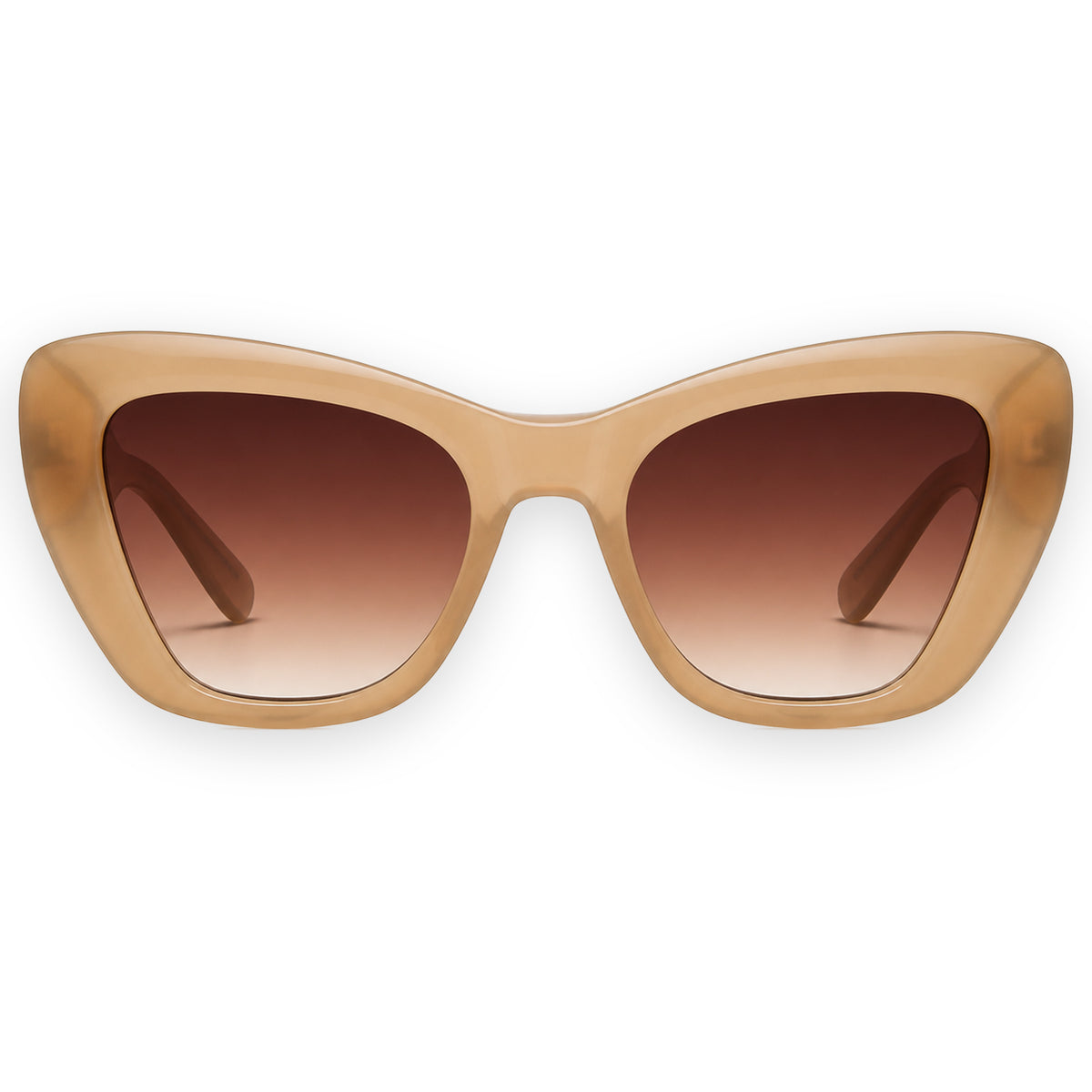 MCS Aria Cat-Eye — Sand Amber — front view