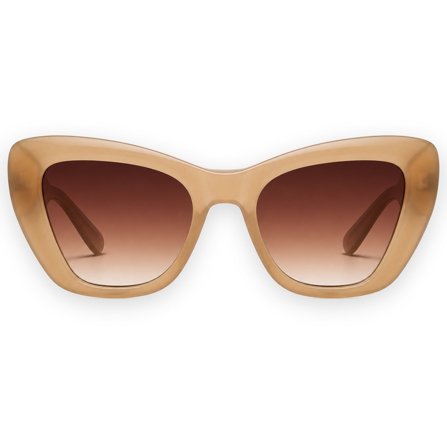 MCS Aria Cat-Eye — Sand Amber — front view