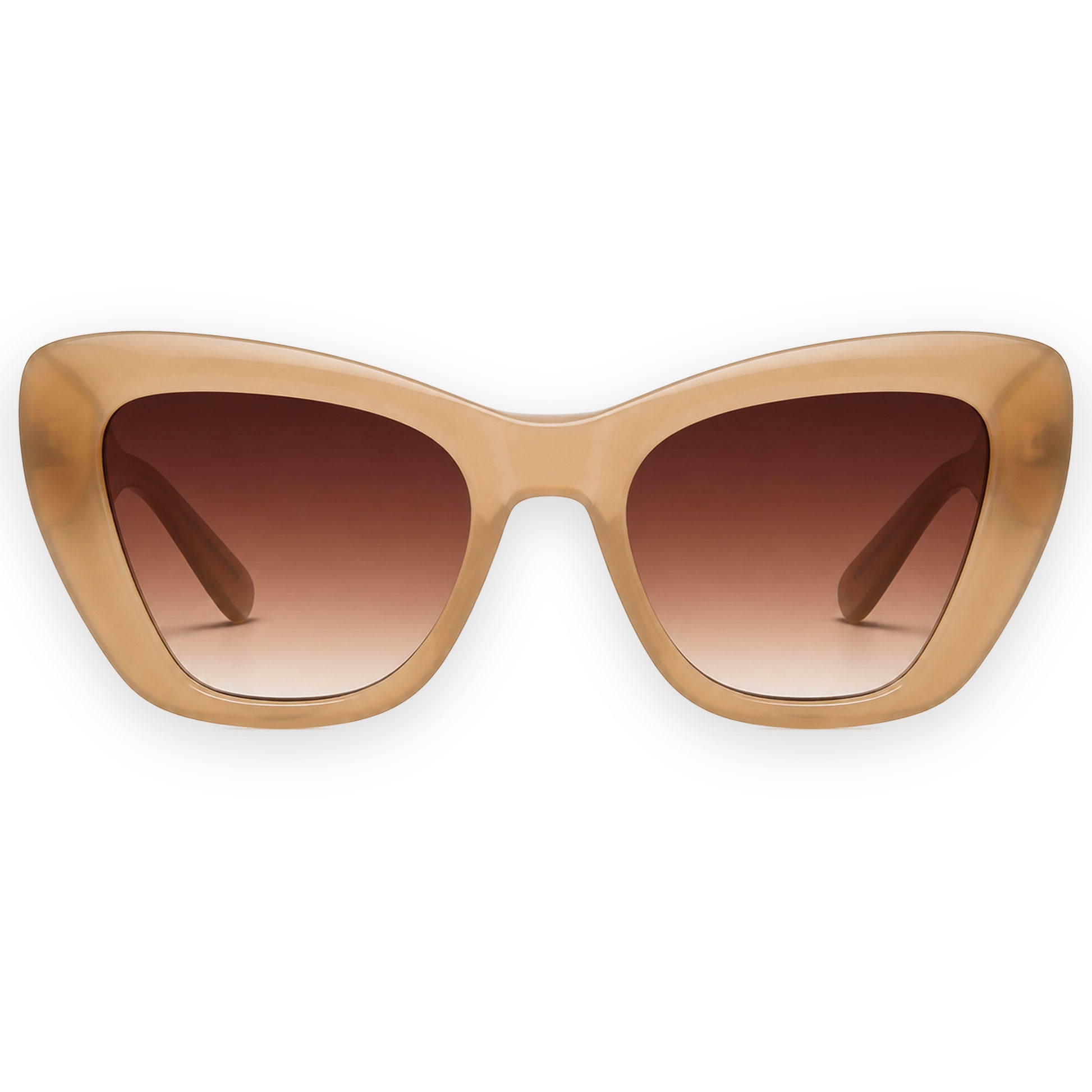 MCS Aria Cat-Eye — Sand Amber — front view