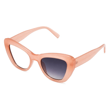 MCS Aria Cat-Eye — Blush Smoke — top view