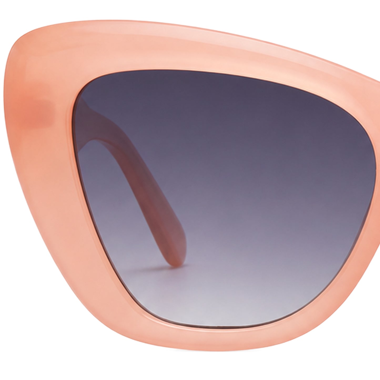 MCS Aria Cat-Eye — Blush Smoke — detail