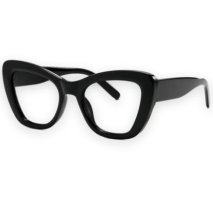 MCS Aria Cat-Eye — Black Violet — three-quarter view