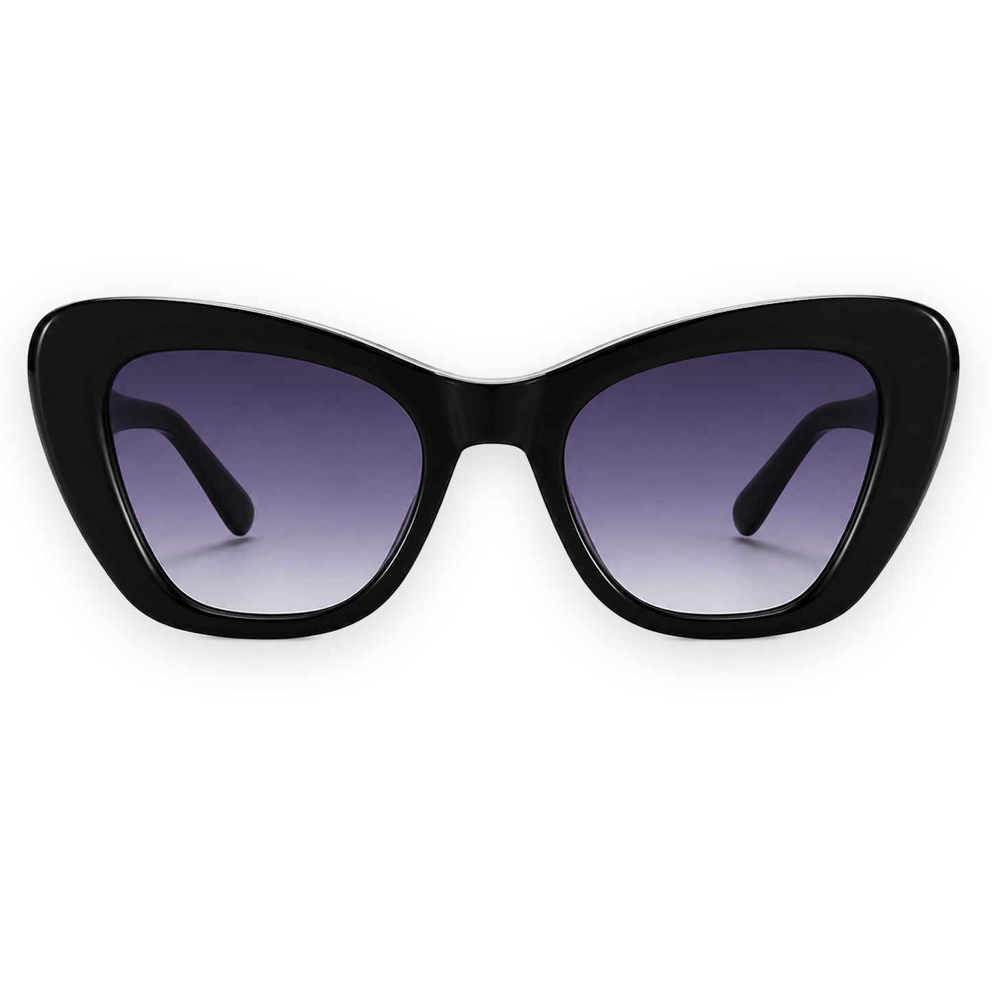 MCS Aria Cat-Eye — Black Violet — front view