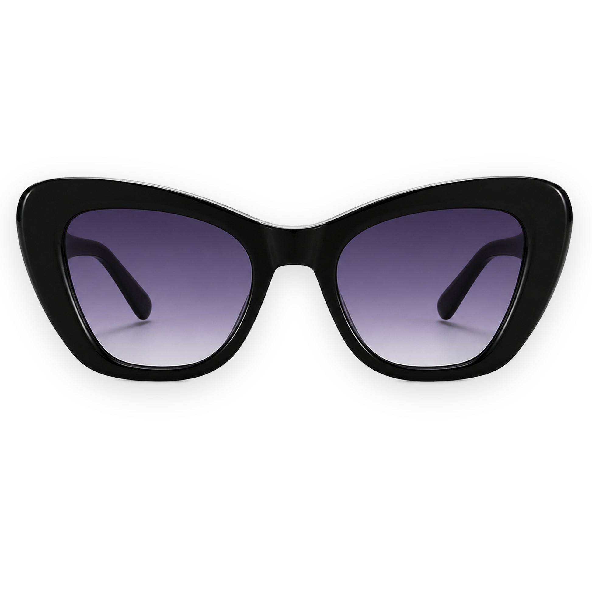 MCS Aria Cat-Eye — Black Violet — front view