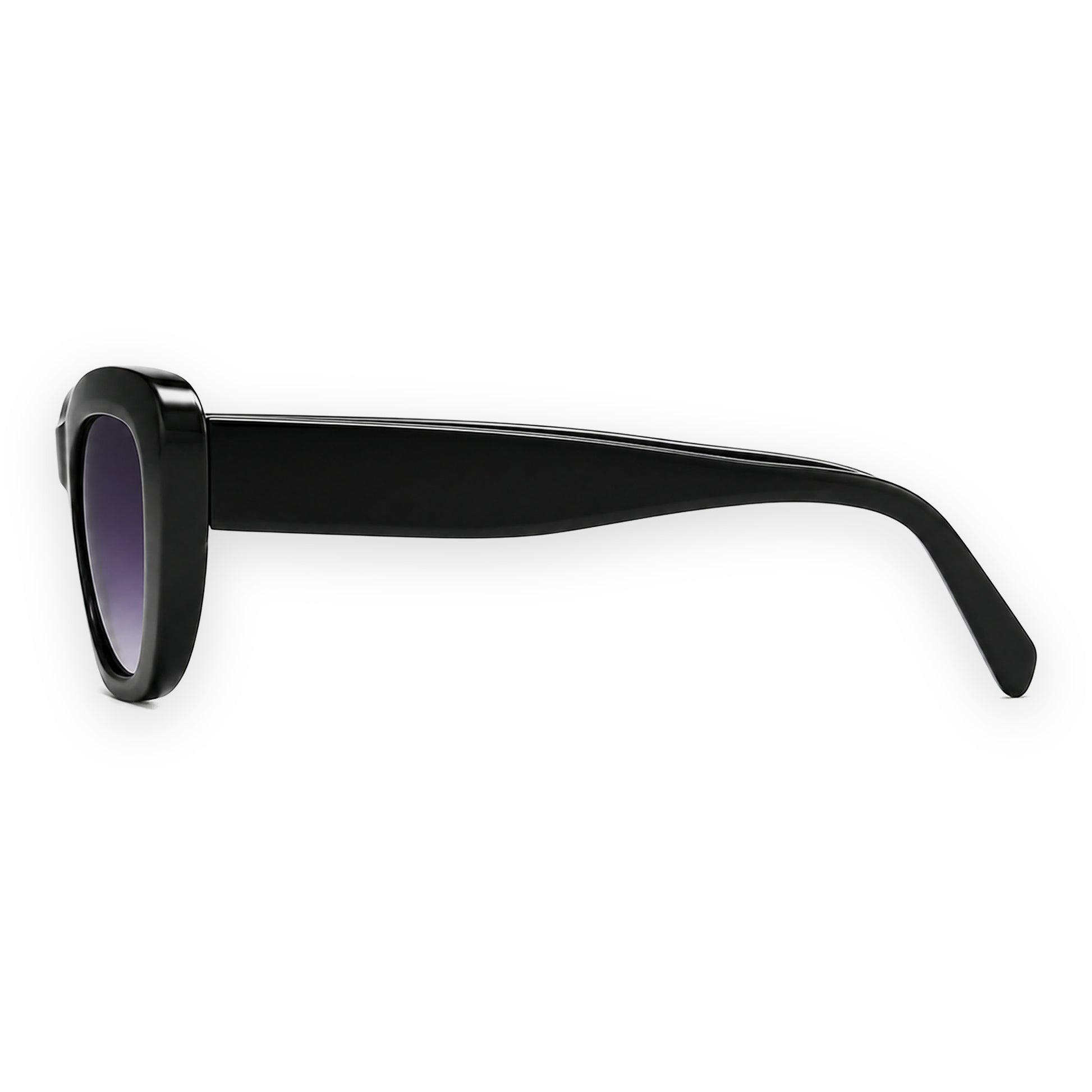 MCS Aria Cat-Eye — Black Violet — left profile