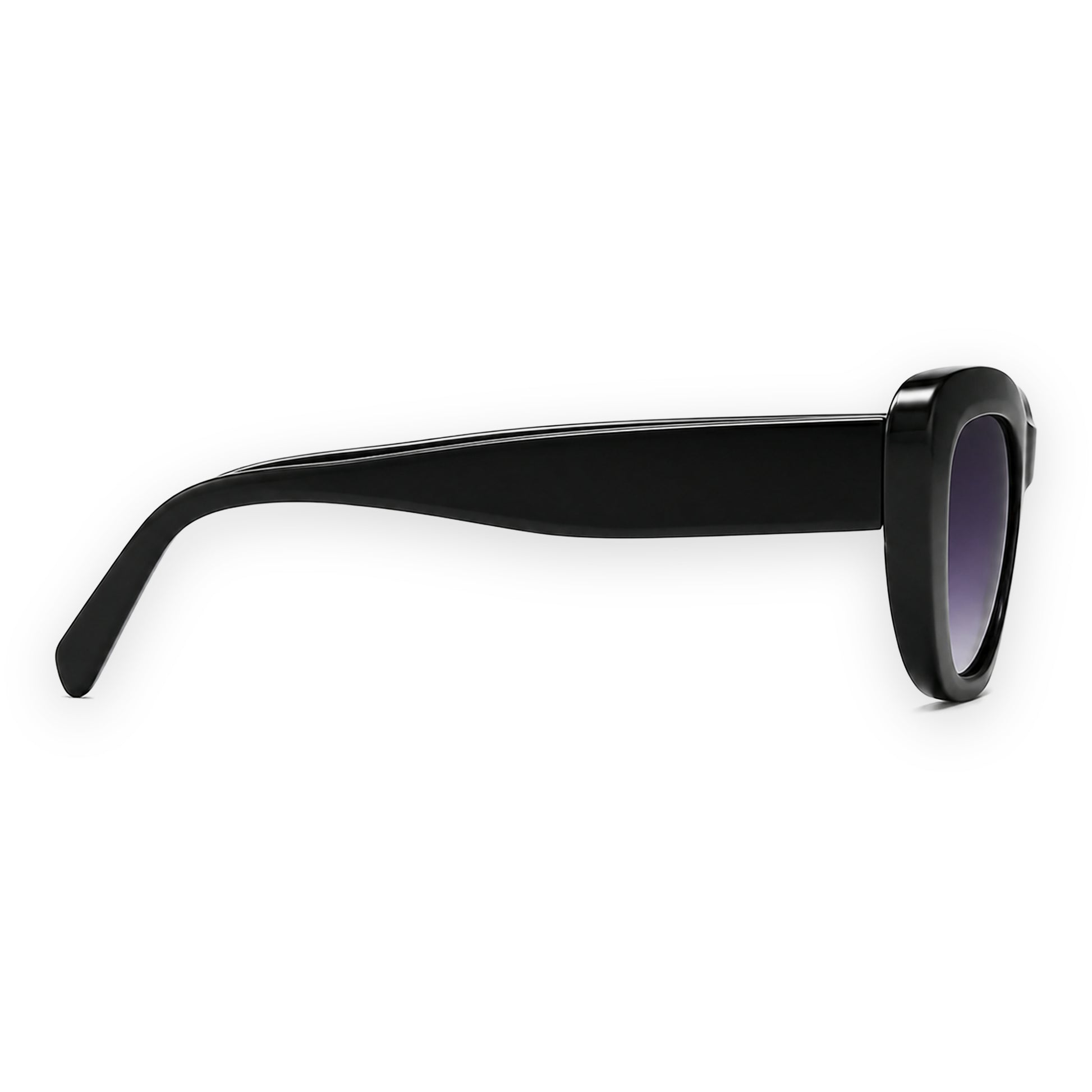 MCS Aria Cat-Eye — Black Violet — right profile