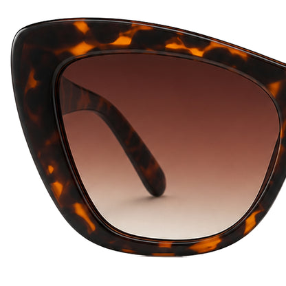 MCS Aria Cat-Eye — Tortoise Amber — detail