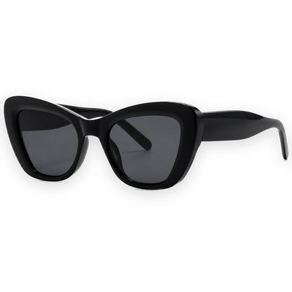 MCS Aria Cat-Eye — Black Charcoal — three-quarter view