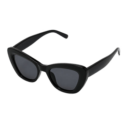 MCS Aria Cat-Eye — Black Charcoal — top view