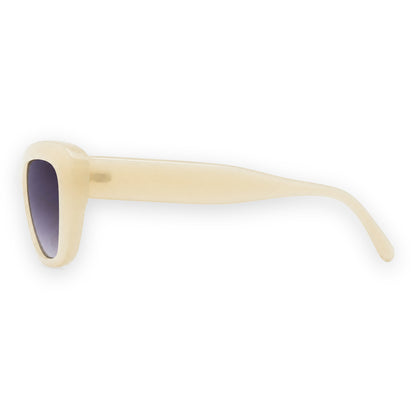 MCS Aria Cat-Eye — Ivory Violet — left profile
