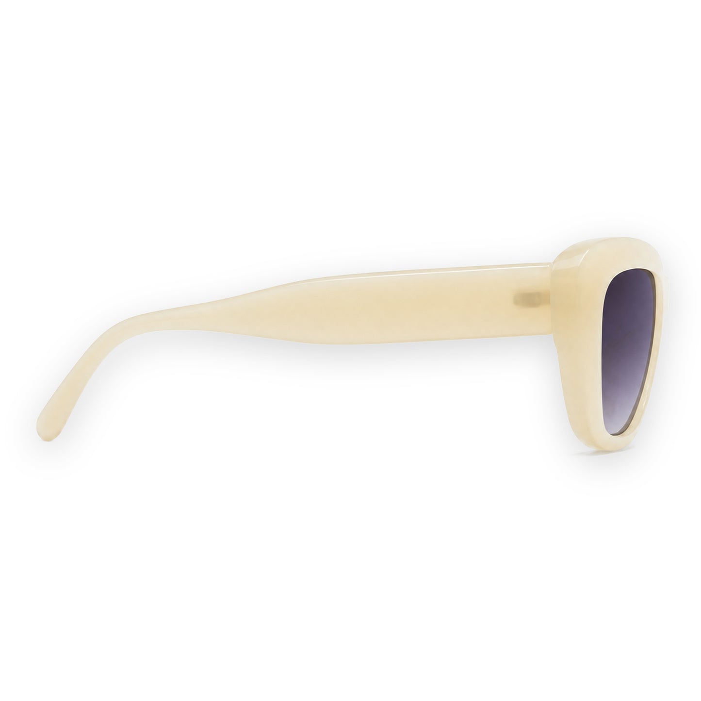 MCS Aria Cat-Eye — Ivory Violet — right profile