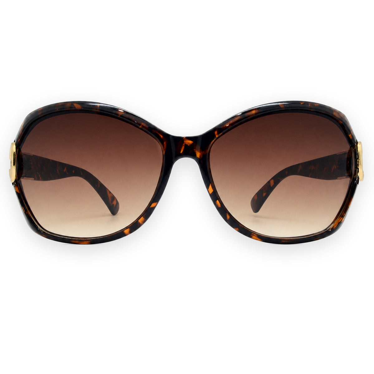 MCS Loop Butterfly — Tortoise Gold — front view