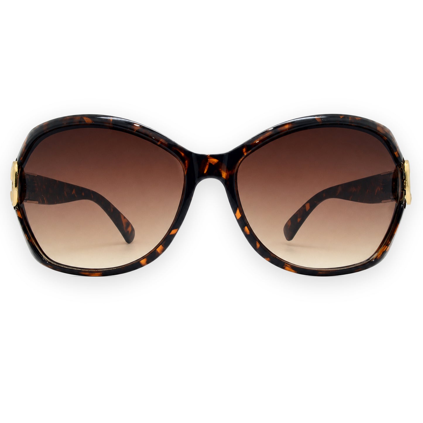MCS Loop Butterfly — Tortoise Gold — front view