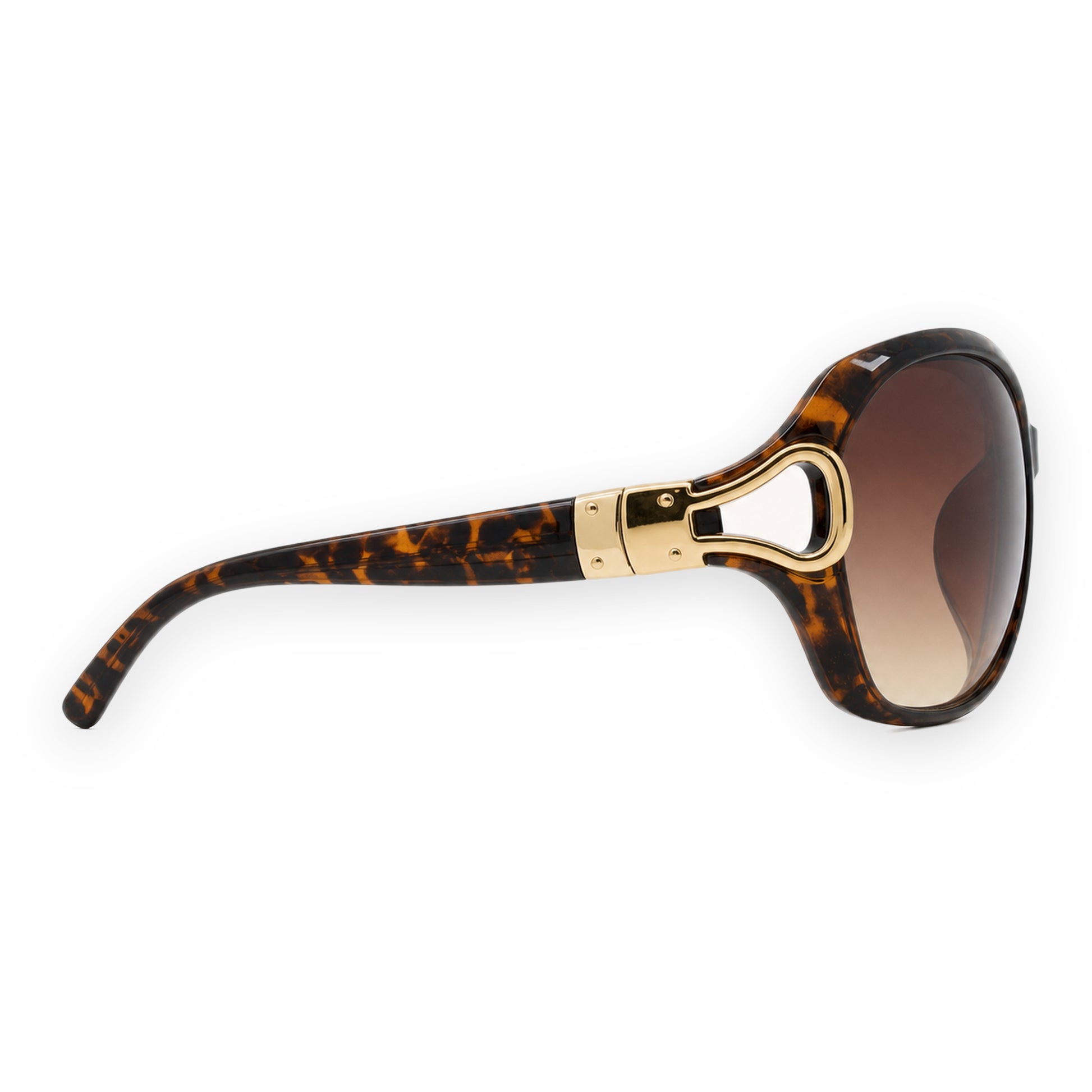 MCS Loop Butterfly — Tortoise Gold — right profile