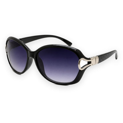 MCS Loop Butterfly — Black Silver — three-quarter view