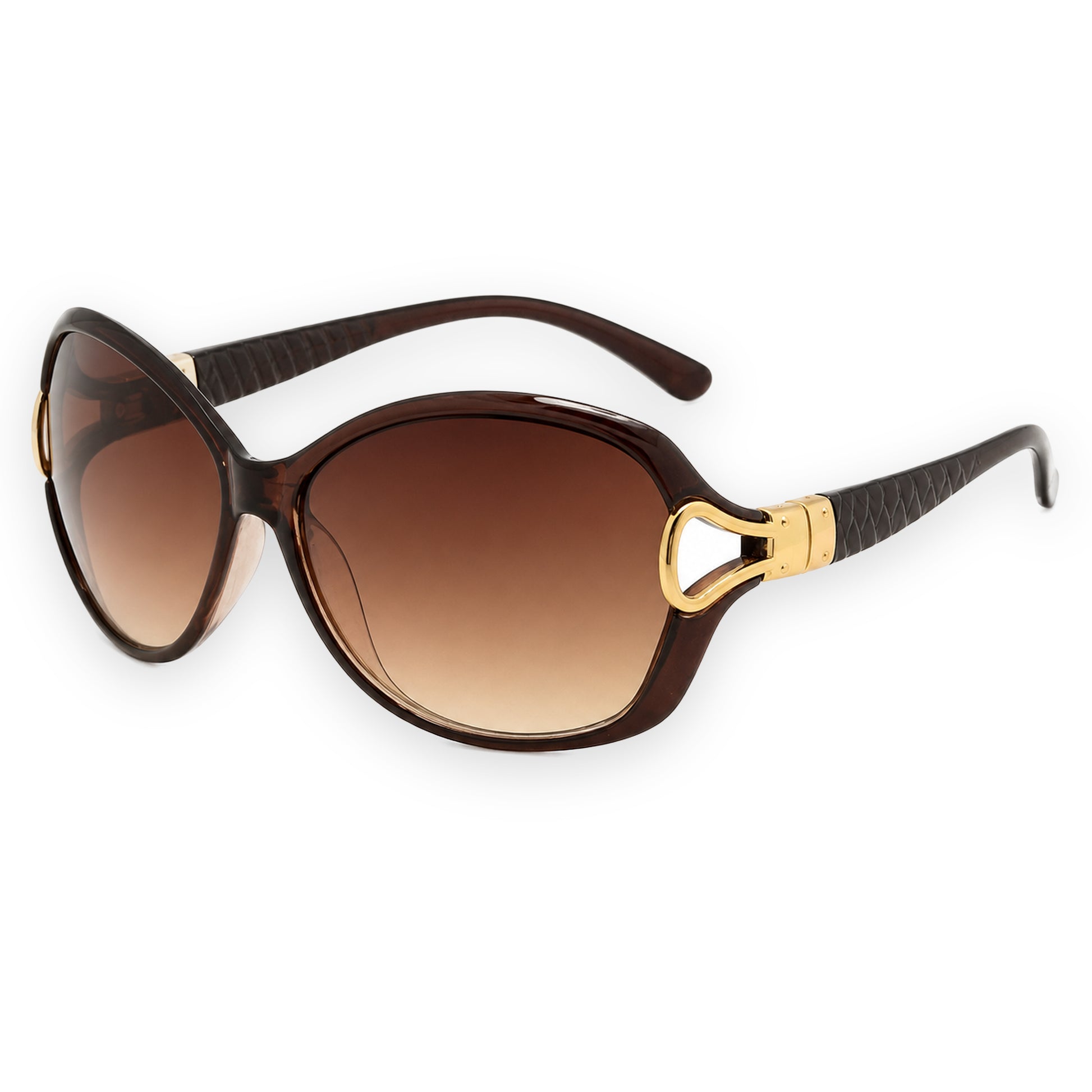 MCS Loop Butterfly — Cocoa Gold — three-quarter view