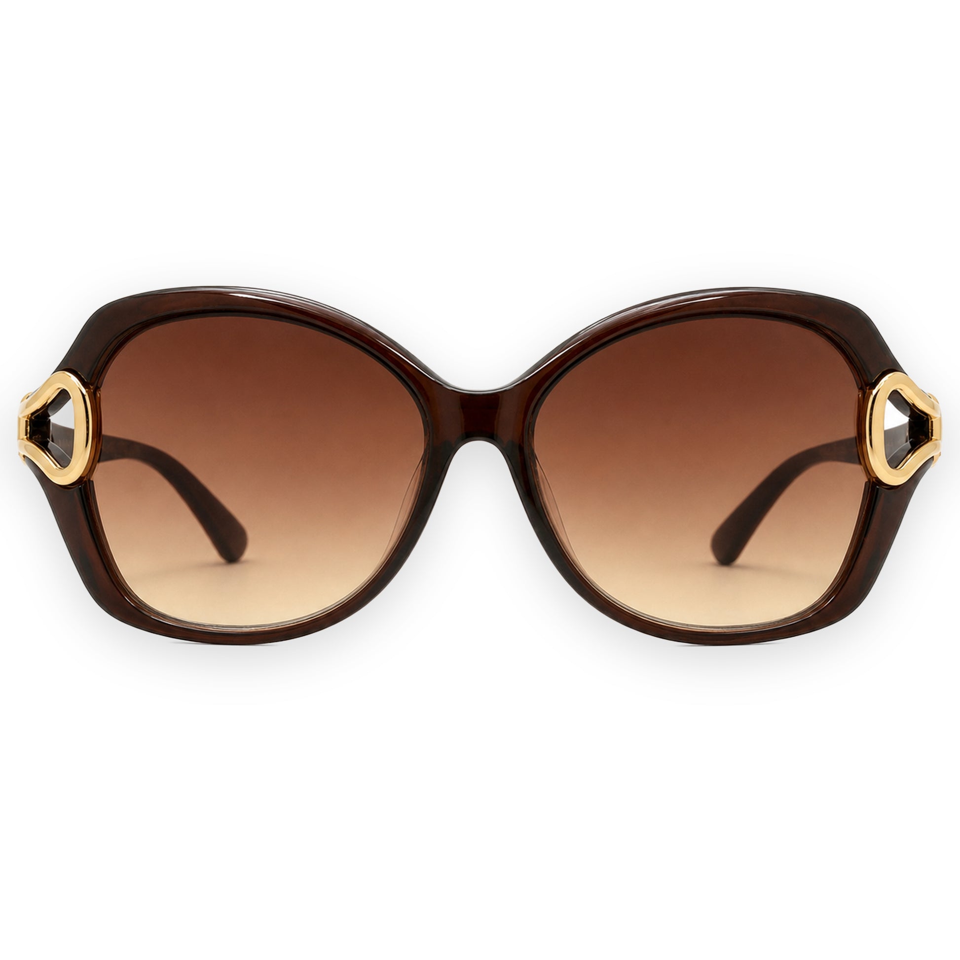 MCS Loop Butterfly — Cocoa Gold — front view