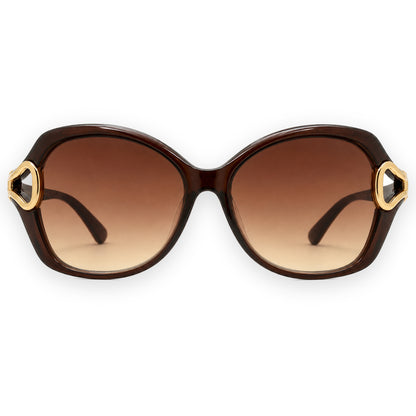 MCS Loop Butterfly — Cocoa Gold — front view