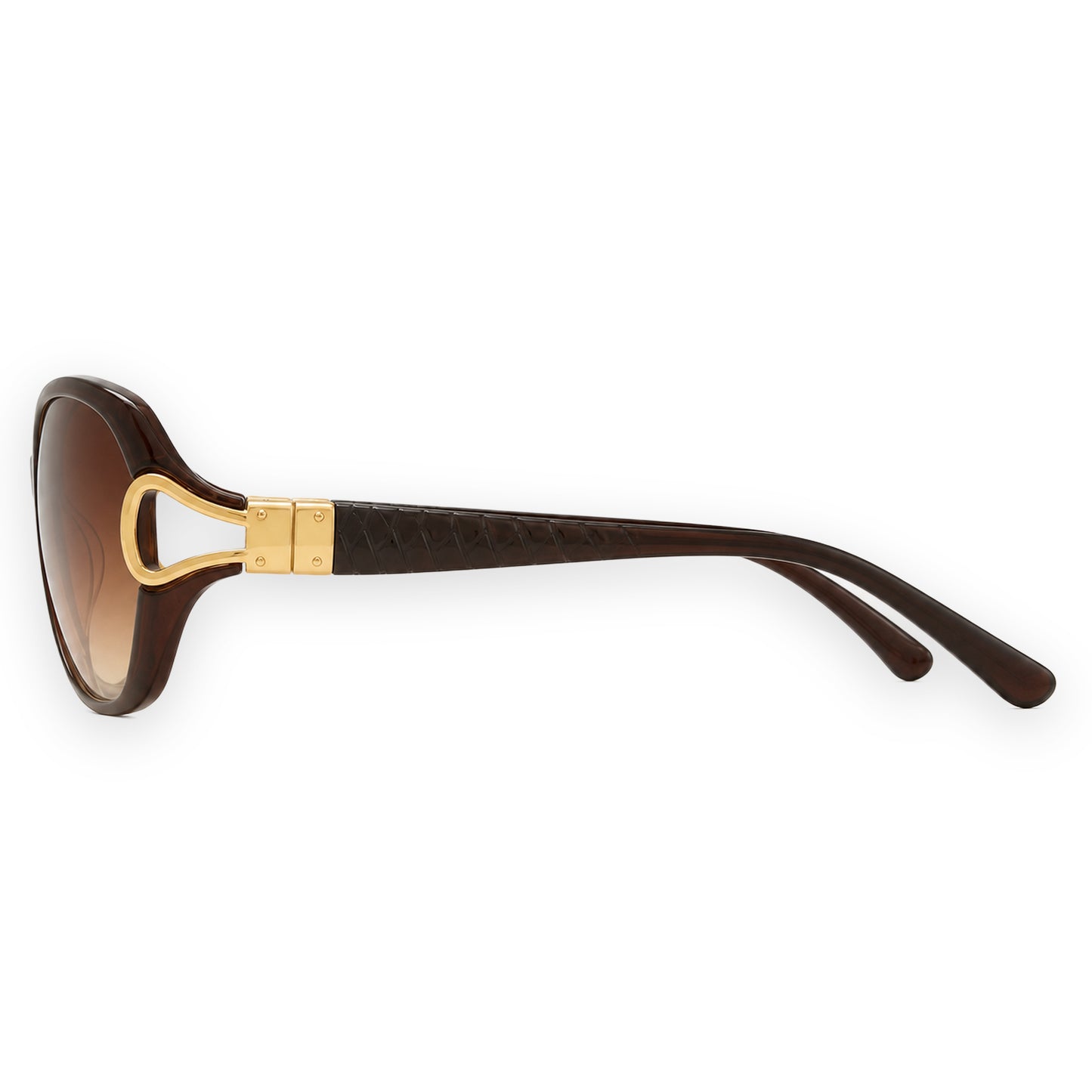 MCS Loop Butterfly — Cocoa Gold — left profile