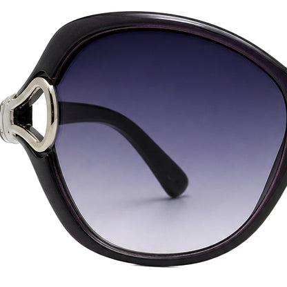 MCS Loop Butterfly — Deep Plum Silver — detail