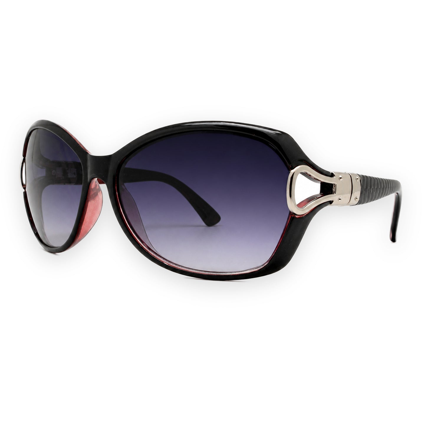 MCS Loop Butterfly — Burgundy Shadow — three-quarter view