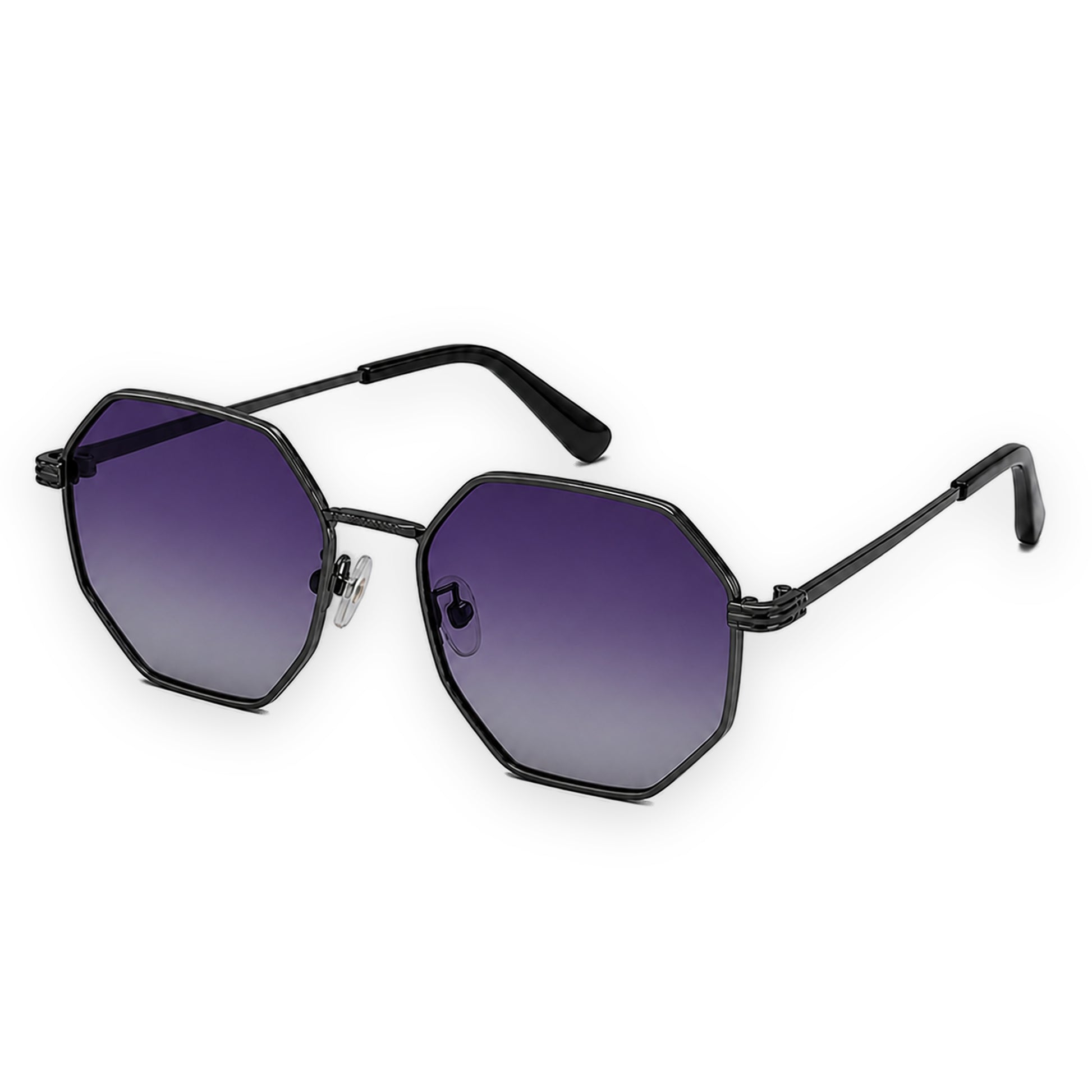 MCS Octagon — Onyx Violet — three-quarter view