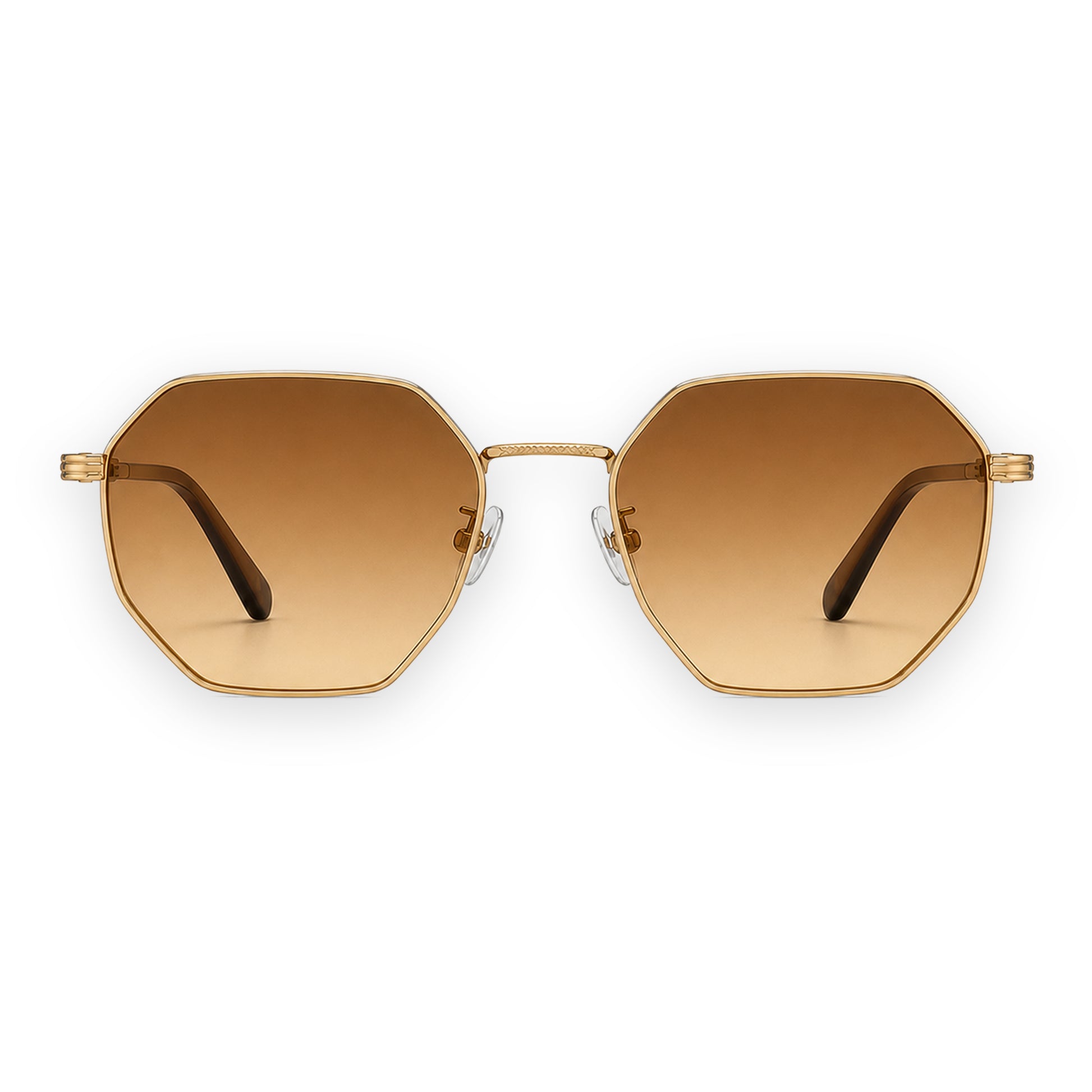 MCS Octagon — Champagne Amber — front view