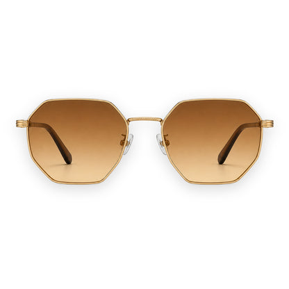 MCS Octagon — Champagne Amber — front view