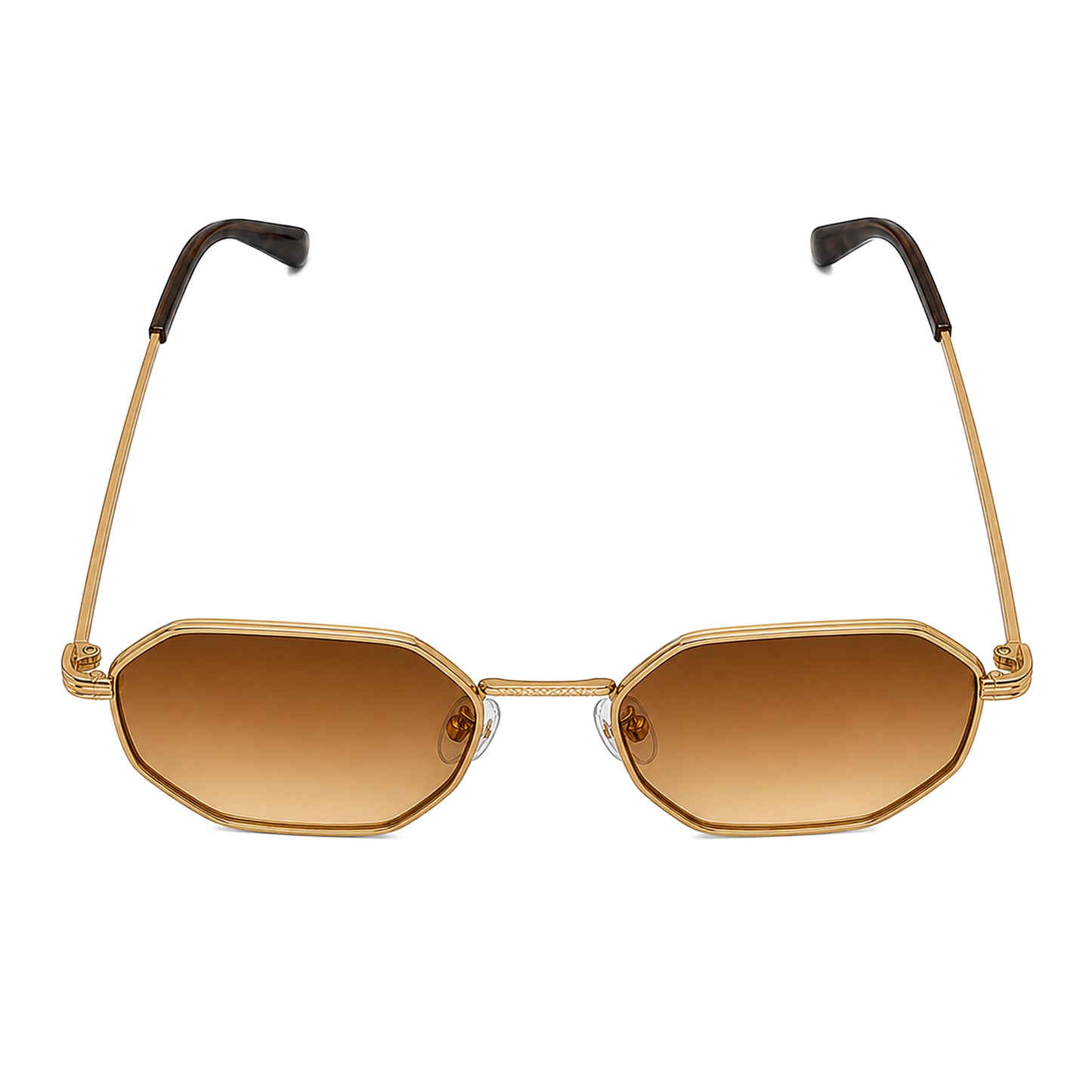 MCS Octagon — Champagne Amber — top view
