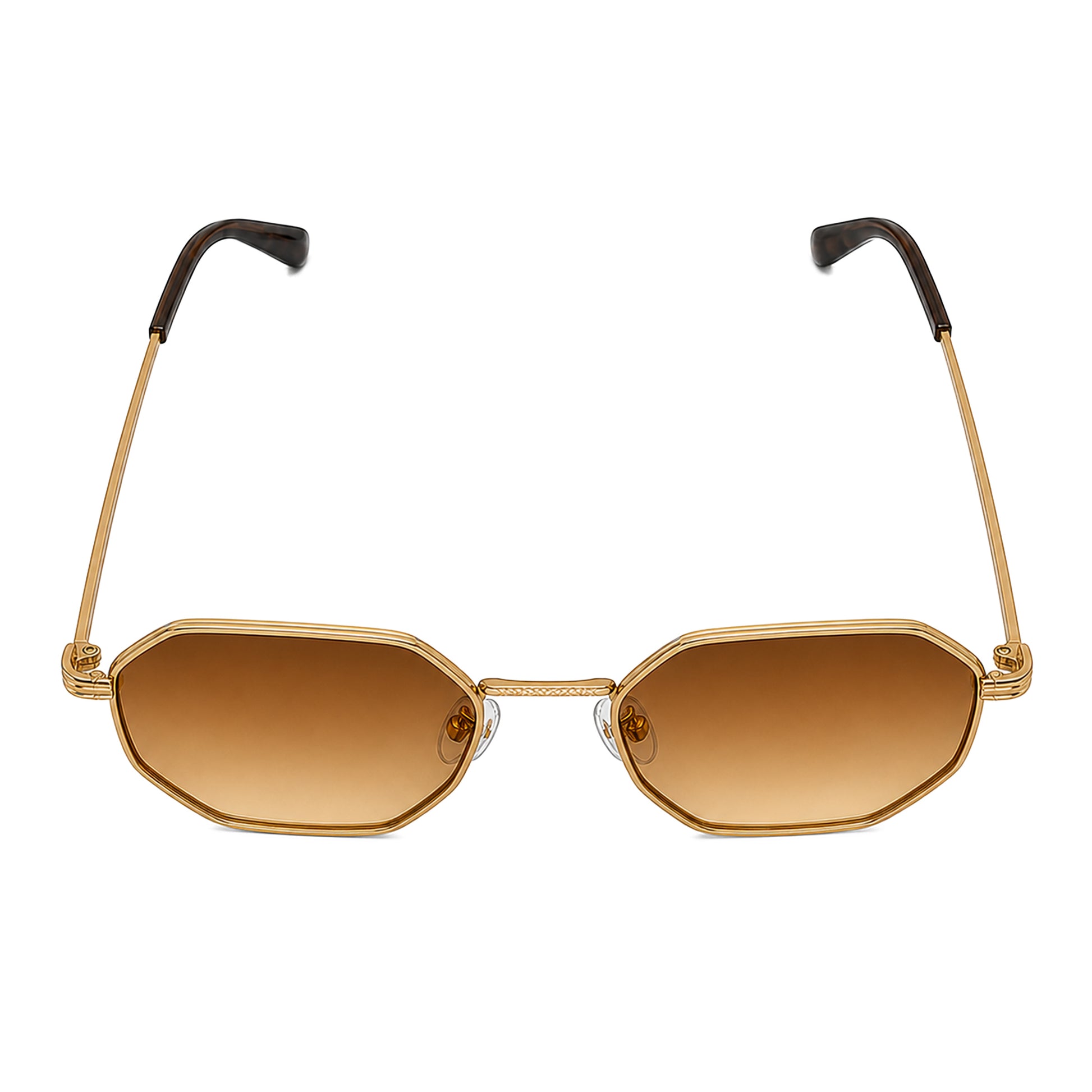 MCS Octagon — Champagne Amber — top view