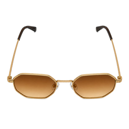 MCS Octagon — Champagne Amber — top view
