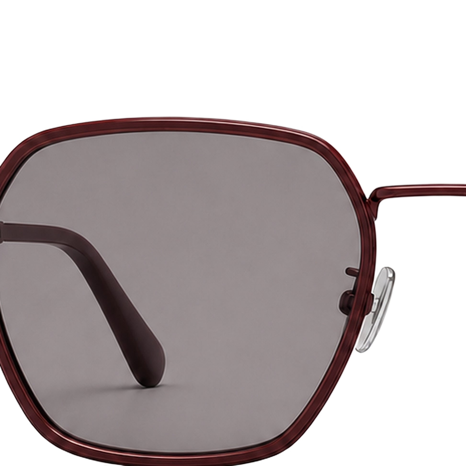 MCS Octagon — Oxblood Rose — detail